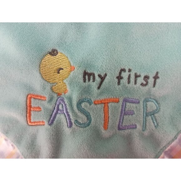 Magic Years My First Easter Chick Duck Baby Rattle Secrity Blanket Lovey 12" - Picture 2 of 9
